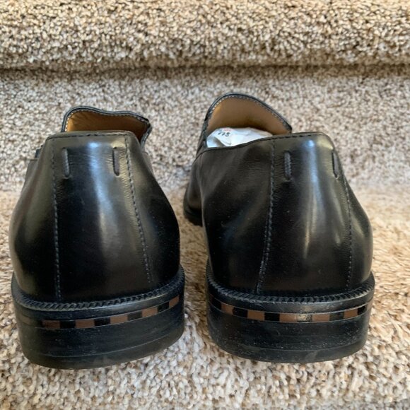 Louis Vuitton Men\'s Black Leather Shoes. main image 4